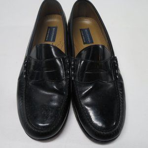 Bostonian Crown Windsor Black Leather Loafer US11